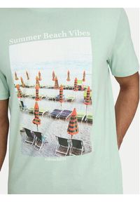 Only & Sons T-Shirt Kolton 22028735 Zielony Regular Fit. Kolor: zielony. Materiał: bawełna #6