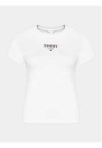 Tommy Jeans Komplet 2 t-shirtów Tjw 2 Pack Slim Essential Logo 1 DW0DW18142 Biały Slim Fit. Kolor: biały. Materiał: bawełna, syntetyk #3