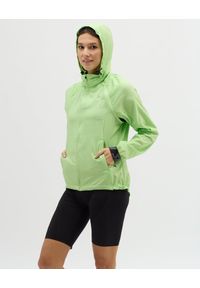 Silvini - Kurtka rowerowa (windbreaker) damska SILVINI Women Jacket VETTA. Kolor: zielony. Materiał: softshell. Sport: turystyka piesza