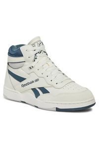 Reebok Sneakersy BB 4000 II Mid ID1522 Biały. Kolor: biały. Materiał: skóra