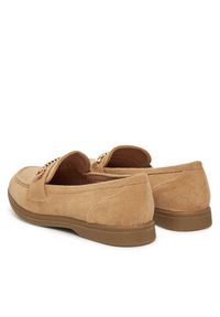 DeeZee Loafersy DS1590-2 Beżowy. Kolor: beżowy. Materiał: materiał #4