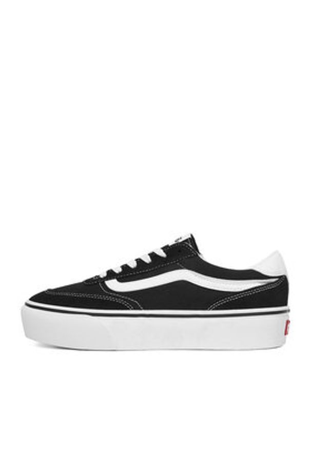 Vans Tenisówki C-BROOKLYN LS PLATFORM VN000DC4BA21 Czarny. Kolor: czarny. Materiał: materiał. Obcas: na platformie
