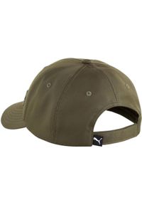 Puma - Czapka Z Daszkiem Z Metalowym Logo. Kolor: zielony