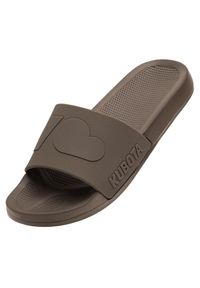 Kubota Klapki Basenowe Basic Plain Cloud. Kolor: brązowy