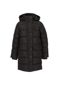 ZigZag - Parka dla dzieci Zigzag Luisa. Kolor: czarny. Materiał: puch. Styl: sportowy