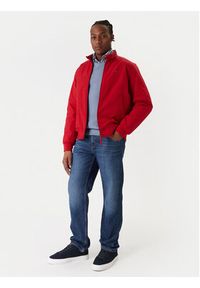 TOMMY HILFIGER - Tommy Hilfiger Kurtka przejściowa Harrington MW0MW37647 Czerwony Regular Fit. Kolor: czerwony. Materiał: syntetyk #2