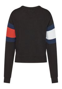 Tommy Jeans Sweter Center Flag DW0DW19335 Czarny Regular Fit. Kolor: czarny. Materiał: bawełna #3