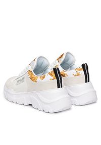 Versace Jeans Couture Sneakersy 80YA3SC1 Biały. Kolor: biały. Materiał: skóra #6