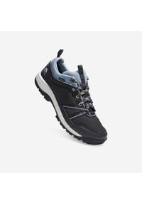 quechua - Buty turystyczne damskie Quechua NH100 niskie wodoodporne. Wysokość cholewki: przed kostkę. Kolor: szary. Materiał: syntetyk, kauczuk. Szerokość cholewki: normalna. Styl: sportowy #1