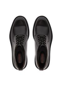 Hugo - HUGO Półbuty Lysander 50557697 Czarny. Kolor: czarny. Materiał: skóra #4