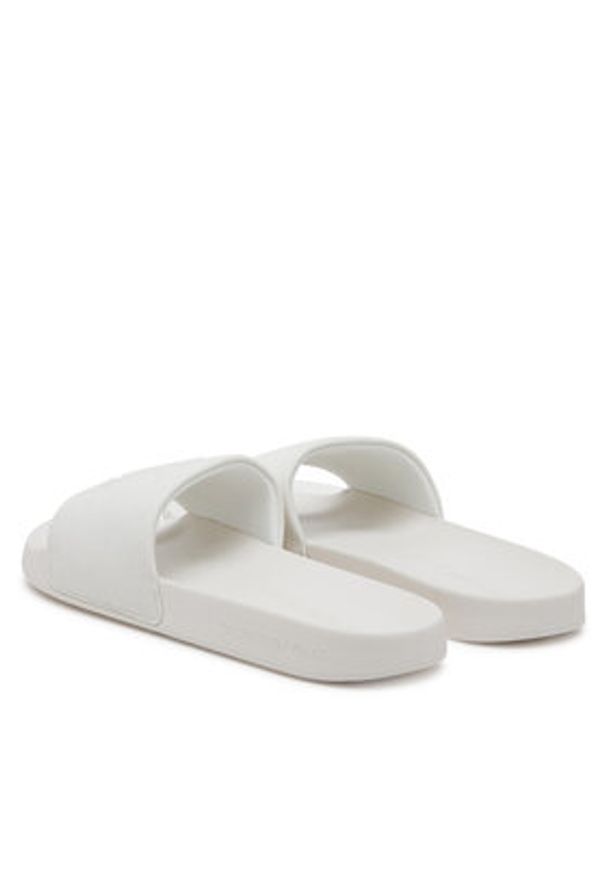 Calvin Klein Jeans Klapki Slide Hf Mono Cv YM0YM01282 Biały. Kolor: biały. Materiał: materiał