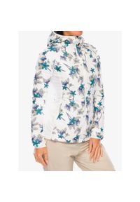 columbia - Kurtka ocieplana damska Columbia Powder Pass Hooded Jacket. Typ kołnierza: kaptur. Kolor: biały. Sport: turystyka piesza #1