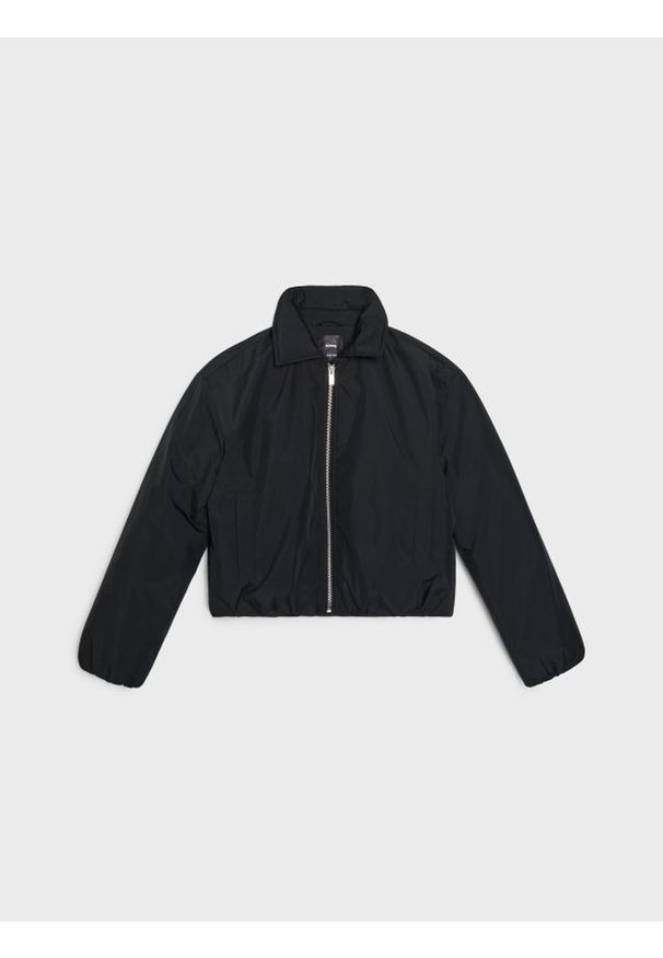 Sinsay - Kurtka bomberka - czarny. Kolor: czarny