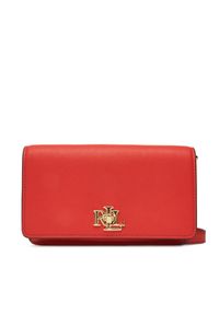 Lauren Ralph Lauren - Torebka LAUREN RALPH LAUREN. Kolor: pomarańczowy