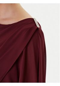 Joseph Ribkoff Sukienka koktajlowa 251720F25 Bordowy Regular Fit. Kolor: czerwony. Materiał: syntetyk. Styl: wizytowy #4