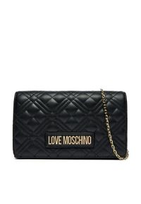 Love Moschino - LOVE MOSCHINO Torebka JC4079PP1LLA0000 Czarny. Kolor: czarny. Materiał: skórzane #1