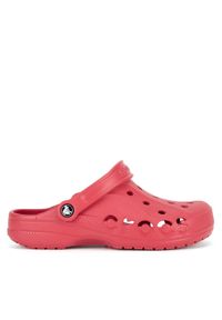 Crocs Klapki BAYA 10126-6EN W Czerwony. Kolor: czerwony. Materiał: materiał, syntetyk