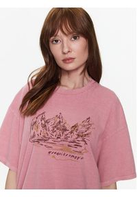 BDG Urban Outfitters T-Shirt BDG MOSQUITO RANGE DAD T 76471770 Różowy Oversize. Kolor: różowy. Materiał: bawełna #3