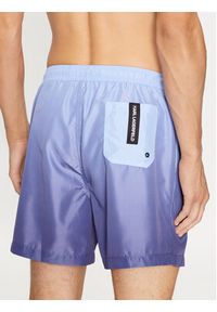 Karl Lagerfeld - KARL LAGERFELD Szorty plażowe Karl Logo Medium Boardshorts 235M2202 Niebieski Regular Fit. Okazja: na plażę. Kolor: niebieski. Materiał: syntetyk #3