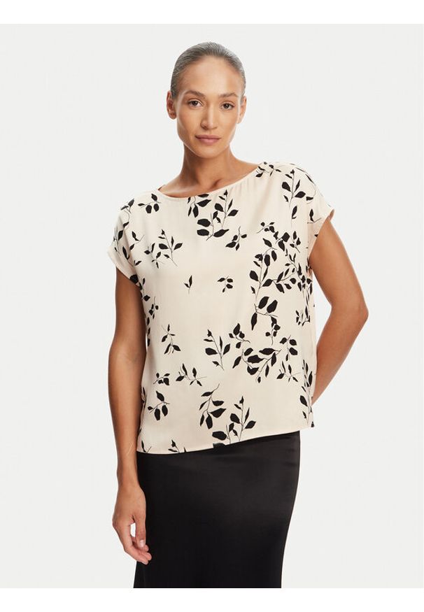 Tatuum Bluzka Osma 1 T2504.065 Écru Regular Fit. Materiał: wiskoza