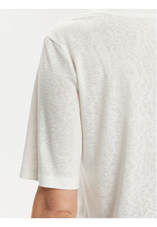 only - ONLY T-Shirt Elise 15257390 Biały Regular Fit. Kolor: biały. Materiał: syntetyk