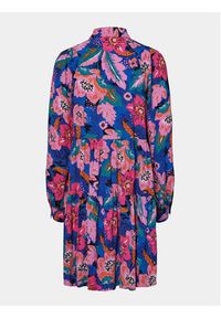 YAS Sukienka koszulowa 26030665 Kolorowy Regular Fit. Materiał: wiskoza. Wzór: kolorowy. Typ sukienki: koszulowe #5