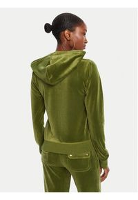 Juicy Couture Bluza Robertson JCAP176G Zielony Slim Fit. Kolor: zielony. Materiał: syntetyk #4