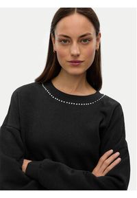Vero Moda Bluza Lotte 10333544 Czarny Regular Fit. Kolor: czarny. Materiał: bawełna #6