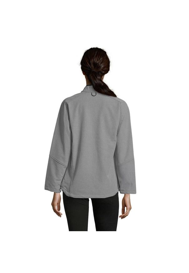 SOL'S - Kurtka Damska Roxy Soft Shell. Kolor: szary. Sport: turystyka piesza
