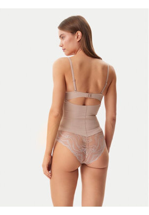Calvin Klein Underwear Body 000QF8002E Beżowy. Kolor: beżowy. Materiał: syntetyk