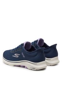 skechers - Skechers Sneakersy Gowalk 7 125233/NVLV Granatowy. Kolor: niebieski #6