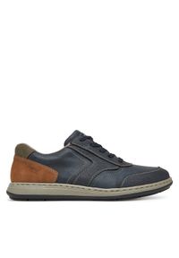 Rieker Sneakersy 17304-14 Granatowy. Kolor: niebieski. Materiał: skóra #1