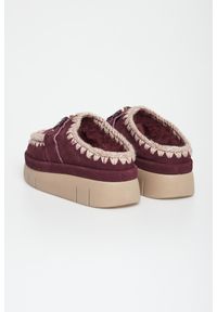 Mou - Klapki damskie skórzane mule MOU. Materiał: skóra #2