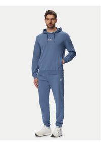 EA7 Emporio Armani Dres 8NPV64 PJVRZ UB064 Niebieski Regular Fit. Kolor: niebieski. Materiał: bawełna #1