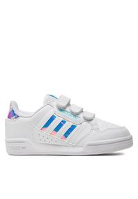 Adidas - adidas Sneakersy Continental 80 Stripes GZ3257 Biały. Kolor: biały. Materiał: skóra