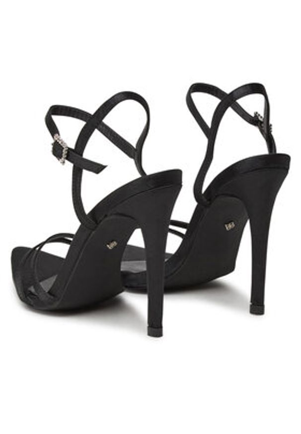 DeeZee Sandały YUNJMW81572-S-1 Czarny. Kolor: czarny. Materiał: materiał