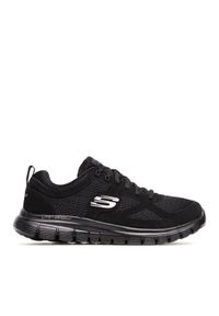 skechers - Skechers Sneakersy Agoura 52635/BBK Czarny. Kolor: czarny. Materiał: materiał #1