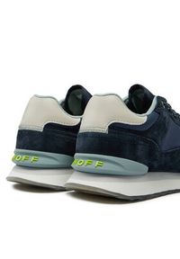 HOFF Sneakersy Milano 22402000 Granatowy. Kolor: niebieski. Materiał: skóra, zamsz