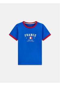 Guess Jeans T-Shirt 183096 Niebieski Classic Fit. Kolor: niebieski #1