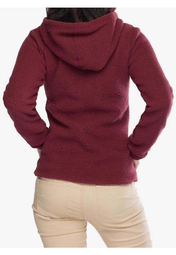 Polar damski Berghaus Darria FZ Hooded Jacket. Kolor: czerwony. Materiał: polar. Sport: turystyka piesza