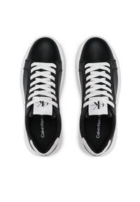 Calvin Klein Jeans Sneakersy Chunky Cupsole Laceup Mon Lth Wn YW0YW00823 Czarny. Kolor: czarny. Materiał: skóra #5