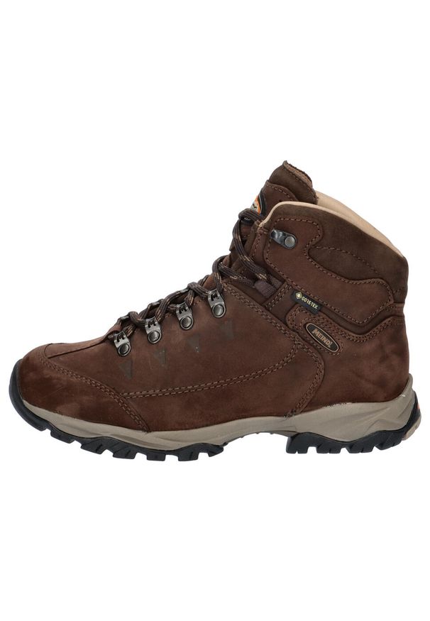 MEINDL - Buty trekkingowe damskie Meindl Ohio Lady 2 Gtx. Wysokość cholewki: za kostkę. Zapięcie: sznurówki. Kolor: wielokolorowy, brązowy. Materiał: materiał. Szerokość cholewki: normalna. Styl: sportowy