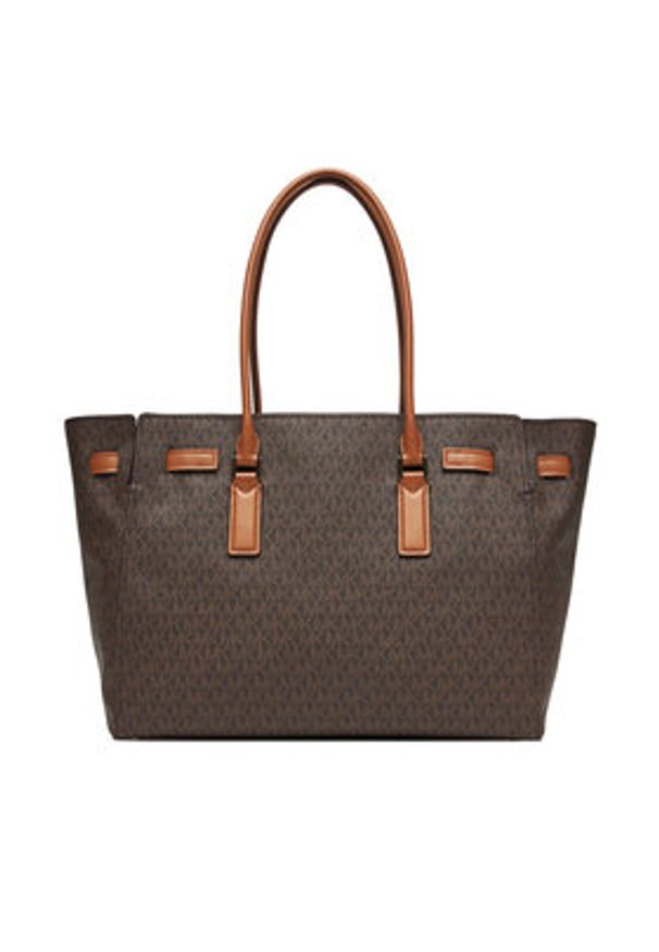 MICHAEL Michael Kors Torebka 30F5GNXT3B Brązowy. Kolor: brązowy. Materiał: skórzane