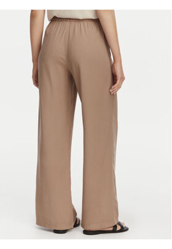 only - ONLY Spodnie materiałowe Laris 15364313 Beżowy Relaxed Fit. Kolor: beżowy. Materiał: wiskoza
