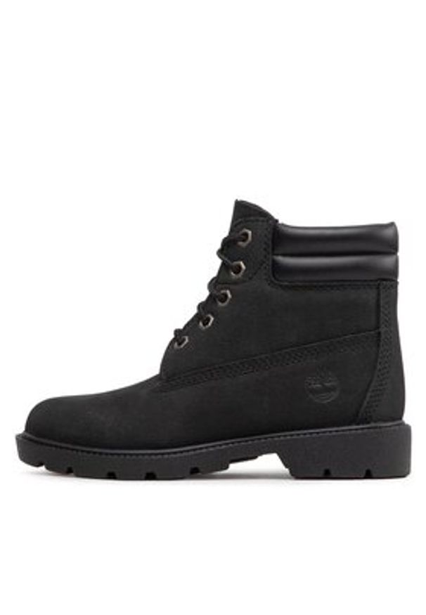 Timberland Trapery 6 In Basic TB0A2M9Q0011 Czarny. Kolor: czarny. Materiał: skóra, nubuk