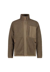 Bluza męska turystyczna CMP 34P0617. Okazja: na co dzień. Kolor: brązowy. Styl: casual, sportowy. Sport: turystyka piesza #1