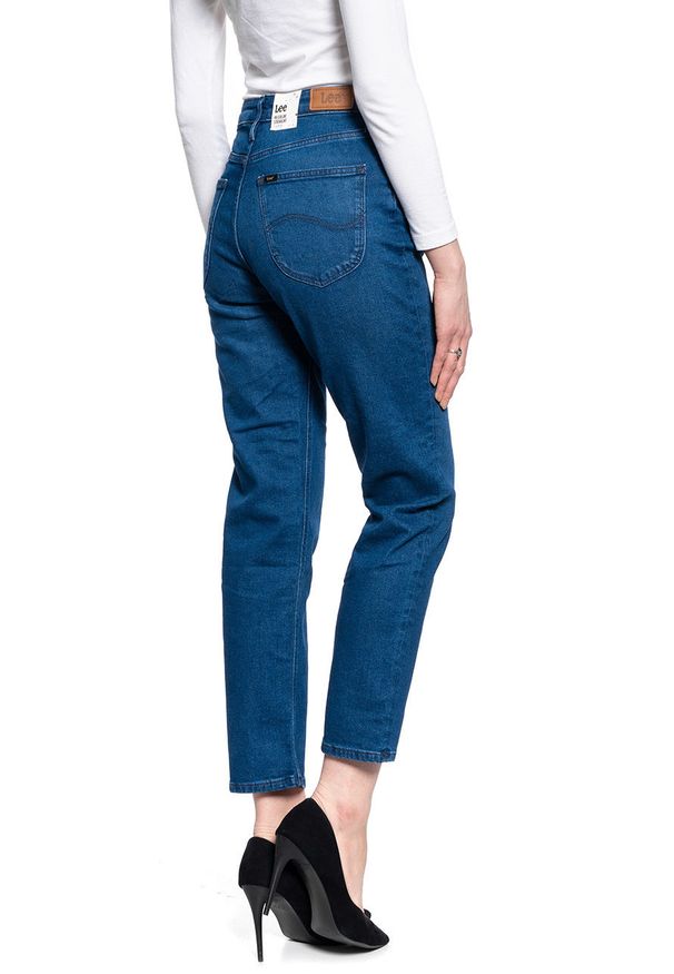 Lee - LEE REGURAL STRAIGHT CAROL DAMSKIE SPODNIE JEANSOWE DARK WORN L30ULTHF 112106767