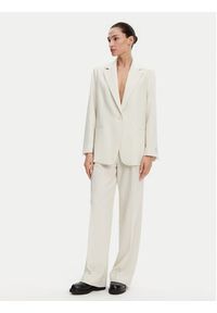 Calvin Klein Spodnie palazzo K20K208217 Beżowy Wide Leg. Kolor: beżowy. Materiał: syntetyk #3