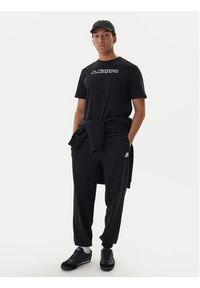 Kappa T-Shirt Feddu 311H7HW Czarny Regular Fit. Kolor: czarny. Materiał: bawełna #2