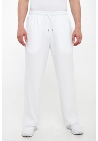 Emporio Armani Swimwear - Spodnie męskie z lnem EMPORIO ARMANI SWIMWEAR. Materiał: len #3